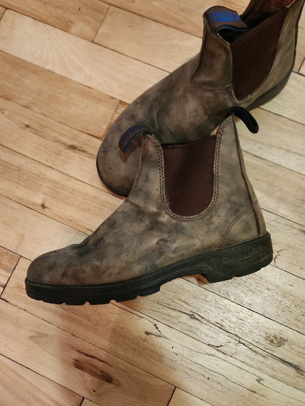 Blundstone Brown Chelsea Ankle Boots - Picture 5 of 12